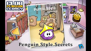 Club Penguin Legacy  August 2024 Penguin Style Catalog Secrets  TWO Pins [upl. by Brunelle]