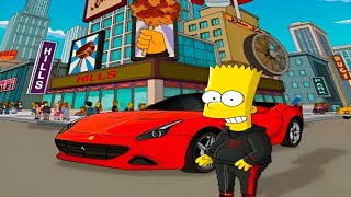 Bart renta un Auto en nueva york L0S SlMPS0NS Capitulos completos en español Latino [upl. by Tsnre]