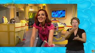 CBeebies  Sign Zone Carrie and Davids PopShop  S01 Episode 25 I Wanna Thank You [upl. by Etteoj]