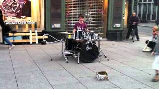 Amazing Drum Solo In The Street [upl. by Tjader]