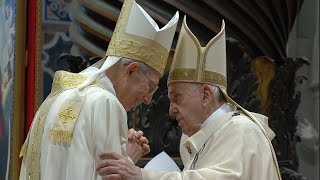 Episcopal Consecration of Guido Marini as Bishop of Tortona 17 October 2021 HD [upl. by Adlay748]