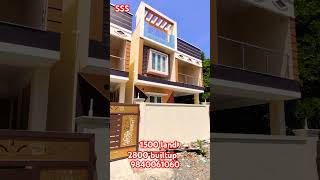 135 lakhs☎️90430507933️⃣BHK Duplex house For sale in kovur  chennai reels houseforsale house [upl. by Tarah]