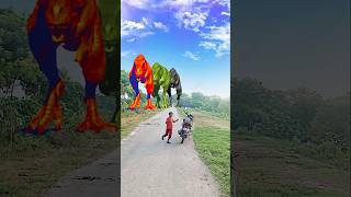 Big dinosour chase trex chasing part 919 shorts dinosour youtube dinosaurs youtubeshorts [upl. by Netsriik]