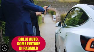 Come evitare di pagare il Bollo auto [upl. by Dorrie]