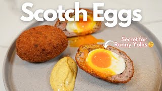 The Perfect Scotch Eggs with Runny Yolks [upl. by Weber]