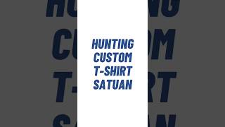 Hunting Sablon DTF Tshirt dan Print Sublim di Blueprint Textile  BPVID238 [upl. by Bette-Ann896]