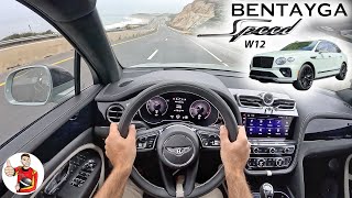 The Bentley Bentayga Speed Edition 12 is an Ode to the W12 POV Drive Review [upl. by Aguie456]