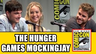 THE HUNGER GAMES Mockingjay Part 2 Comic Con Panel [upl. by Benedic]