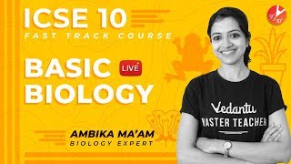 Basic Biology  Cell Cycle and Cell Division Structure of Chromosomes Genetics ICSE 10 Fast Track [upl. by Yci]