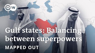 The Gulf states’ power play Balancing between superpowers  Mapped Out [upl. by Damalas]