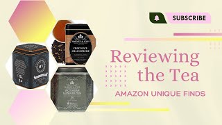 Amazon Unique Finds  Harney amp Sons Tea Review amp First Impressions [upl. by Ahsinad]