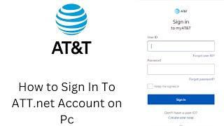 How to Login ATampT Sign In to ATT  ATTnet Sign in  Log into myATampT online [upl. by Nicholl195]