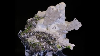 Cerussite Crystals on Matrix Tsumeb Mine Namibia [upl. by Nnaeitak441]