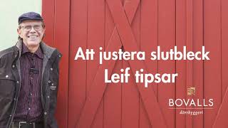 Hur man justerar slutbleck Assa 14872 på ytterdörrar Leif tipsar [upl. by Nero508]