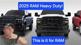 2025 RAM Heavy Duty is revealed What changed Lets talk [upl. by Ruella284]