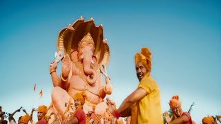 Bappa Moraya Feat Dharmesh Sir  Angarki Marathi Movie Song [upl. by Anertal804]