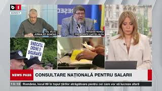 NEWS PASS CU L CHIRIACCONSULTARE NAȚIONALĂ PENTRU SALARII CANDIDAȚII SE AMENINȚĂ CU DEZBATEREA P2 [upl. by Zobias366]