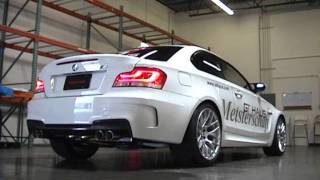 GTHAUS Meisterschaft Super GT Exhaust system for BMW 1M E82 Coupe [upl. by Rowen]