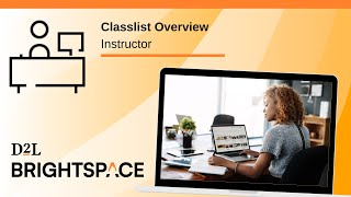 Classlist Overview  Instructor [upl. by Peatroy]