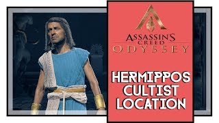 Assassins Creed Odyssey Hermippos Cultist Location Eyes of Kosmos Cultists [upl. by Gerardo]