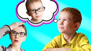 Funny Kid Pretend Play School with Mom  Learn fruits and animals by Tim and Essy Show [upl. by Anauqed587]