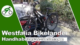 Westfalia Bikelander Test  BC 80 Hybrid  Fahrradträger [upl. by Aliuqahs]