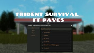 Trident Survival OP SCRIPT NOCLIP AIMBOT ONLY 5 [upl. by Trabue152]