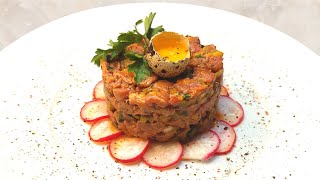 Perfect Beef Tartare At Home [upl. by Ainod]