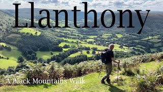 LLANTHONY  A Black Mountains Walk in Wales [upl. by Eirojram]