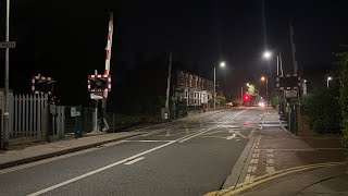 Grimsby littlefield lane level crossing Lincolnshire 010924 [upl. by Krefetz12]