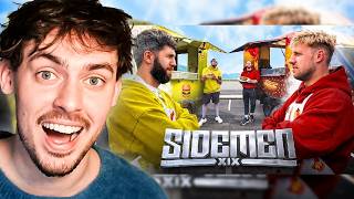 SIDEMEN FOOD TRUCK ROAD TRIP Reaction [upl. by Anesusa]