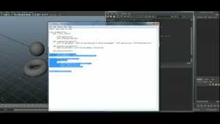 Maya Python scriptJob example [upl. by Asiel590]