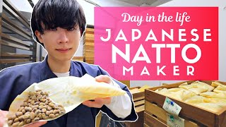 Day in the Life of a Japanese Natto Maker [upl. by Atikihc]