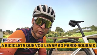 Bicicleta de gama média para fazer o ParisRoubaix Challenge [upl. by Anayrb]