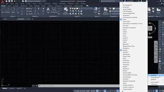 AutoCAD 2021 Tutorial How to show up toolbars [upl. by Eceirahs]