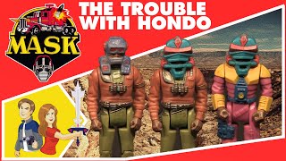 MASK  The Trouble with Hondo MASK Classic Cartoon Toy Review [upl. by Giffie]