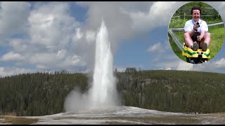 Old Faithful Geyser  Yellowstone National Park HD [upl. by Wack]