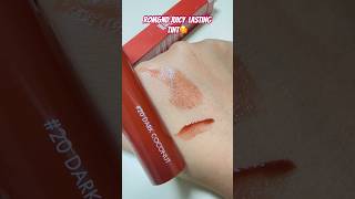 Romand juicy lasting tint dark coconut  Korean lip tint koreanlips koreanliptint [upl. by Roxanna]