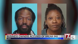 Fayetteville restaurant owners charged with multiple Wake County breakins appear in court [upl. by Daniyal]