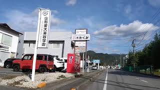 Δ30kmの世界 山形市 原付ドライブ 県庁から馬見ヶ崎を下り護国神社を超え旧七日町通り 昼編 [upl. by Fee914]