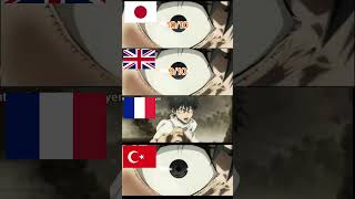 quotCome out Rikaquot in Different Languages🌏 fyp memes funny france japan language jujutsukaisen [upl. by Germaun610]