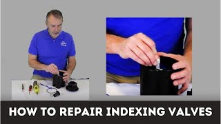 How to Repair Indexing Valves sprinkler systems [upl. by Worrell919]