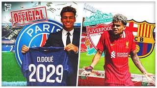 Paris FAIT SAUTER la BANQUE pour Doué la DÉCISION de Liverpool pour Luis Diaz  Revue de presse [upl. by Ttevy]