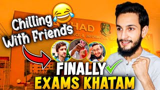 Finally Exam Khtm Ho gaya 🥳  University Ka Mahool😍 Chill with friends vlog sheikhvlogs newvlog [upl. by Bourne]