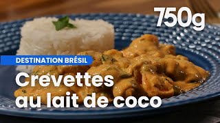 Crevettes au lait de coco et paprika  750g [upl. by Townsend759]