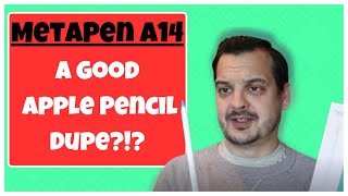 An Apple Pencil Dupe Metapen review [upl. by Mainis]