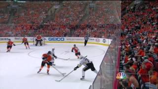 Neal blindside on Sean Couturier [upl. by Mala]