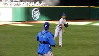 Darvish Play Catch [upl. by Noma942]