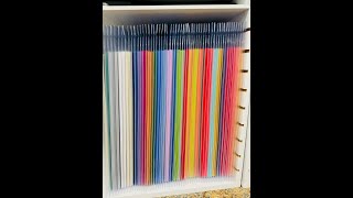 Card StockScrapbook Paper Storage Ideas [upl. by Holsworth]