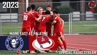 Palatine vs Maine East Varsity Soccer RADIO STREAM [upl. by Eldoria740]